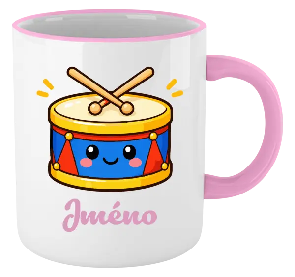 Hrnek Bubínek se jménem