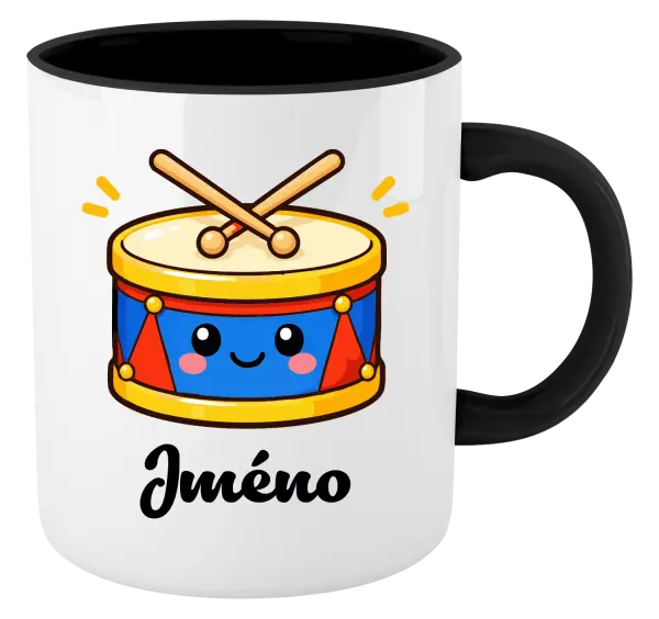 Hrnek Bubínek se jménem