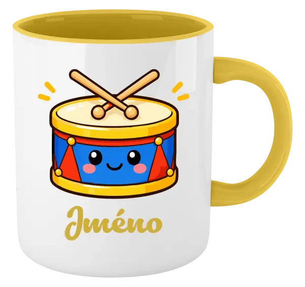 Hrnek Bubínek se jménem