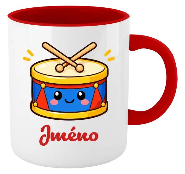 Hrnek Bubínek se jménem