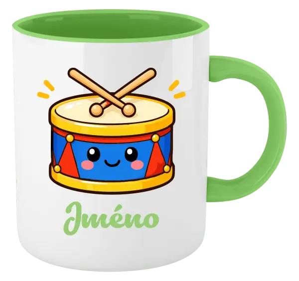Hrnek Bubínek se jménem