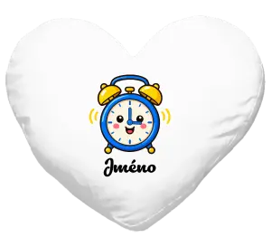 Polštář Budík se jménem