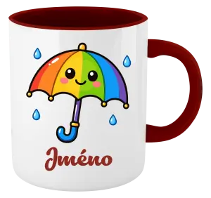 Hrnek Deštník se jménem