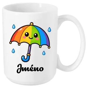 Hrnek Deštník se jménem
