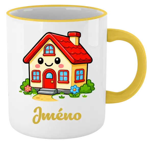 Hrnek Domeček se jménem