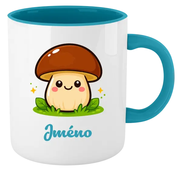 Hrnek Hříbek se jménem