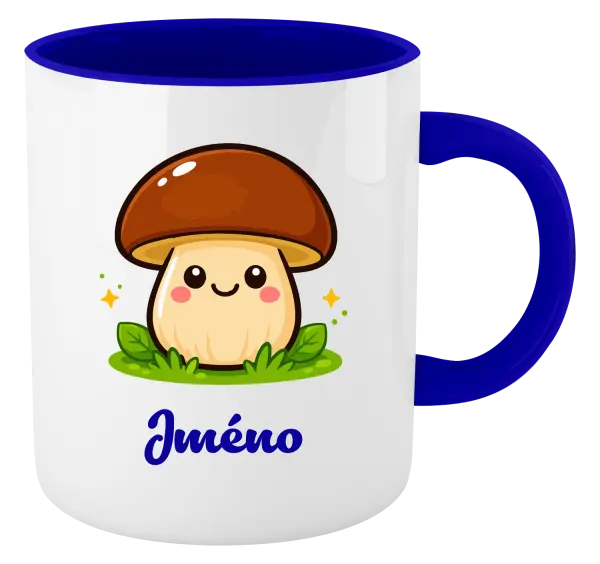 Hrnek Hříbek se jménem