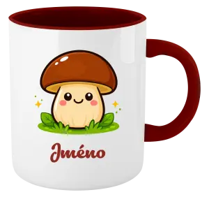 Hrnek Hříbek se jménem