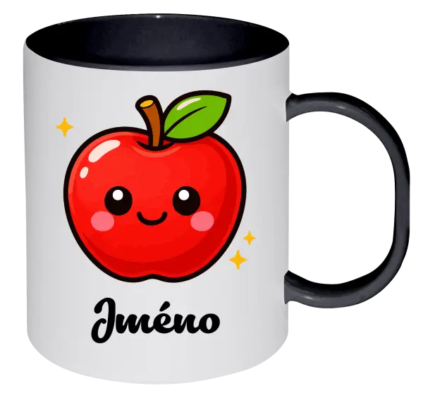 Plastový hrnek Jablíčko se jménem