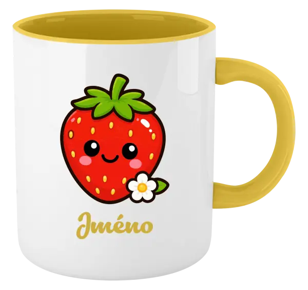 Hrnek Jahůdka se jménem