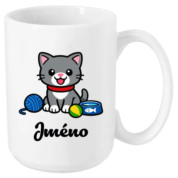 Hrnek Kočička se jménem