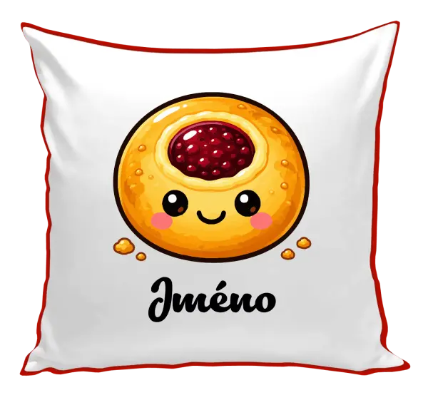 Polštář Koláček se jménem