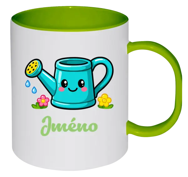 Plastový hrnek Konvička se jménem