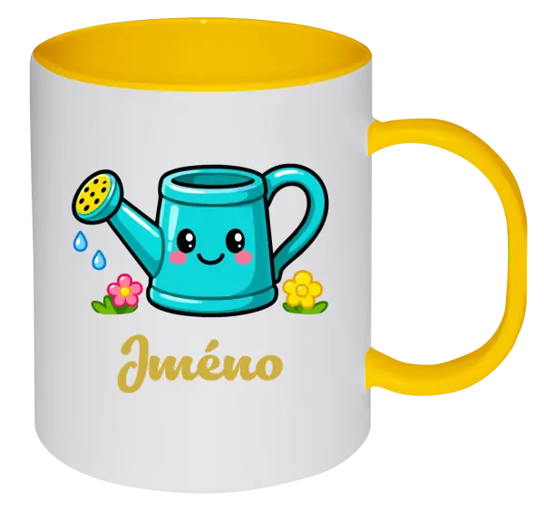 Plastový hrnek Konvička se jménem
