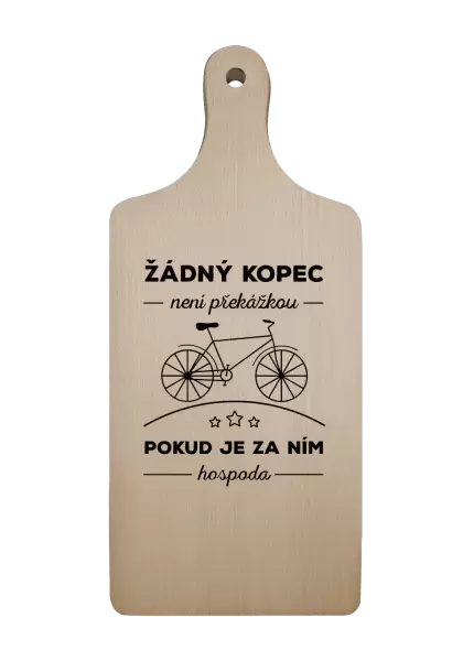 Prkénko Žádný kopec není překážkou, pokud je za ním hospoda