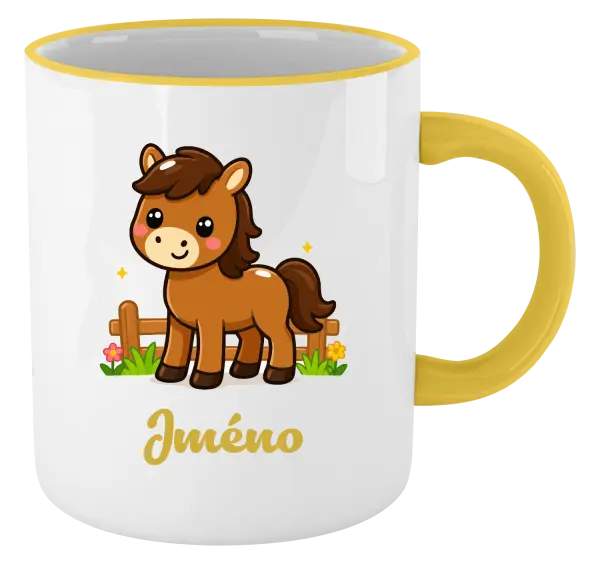 Hrnek Koník se jménem