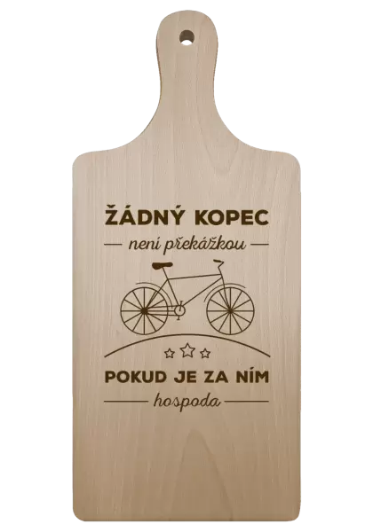 Prkénko Žádný kopec není překážkou, pokud je za ním hospoda