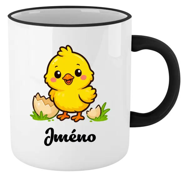 Hrnek Kuřátko se jménem