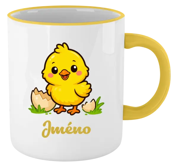Hrnek Kuřátko se jménem