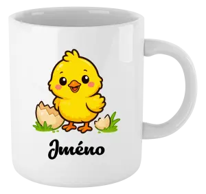 Hrnek Kuřátko se jménem