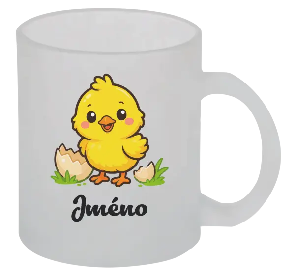 Hrnek Kuřátko se jménem