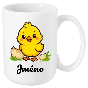 Hrnek Kuřátko se jménem