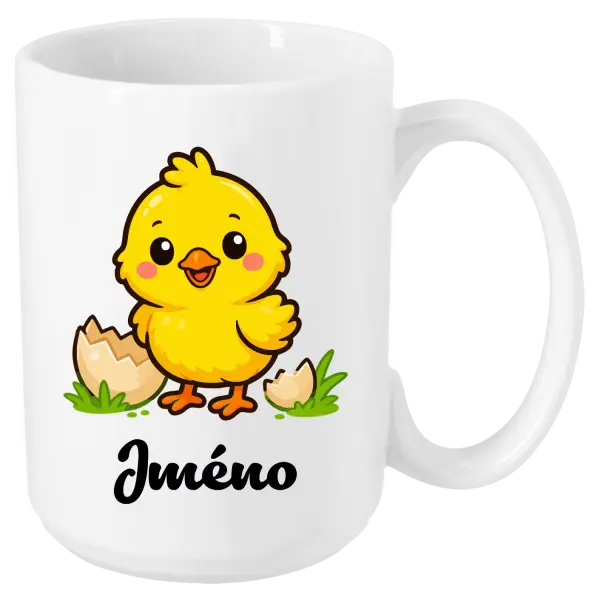 Hrnek Kuřátko se jménem