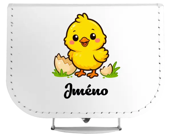 Kufřík Kuřátko se jménem