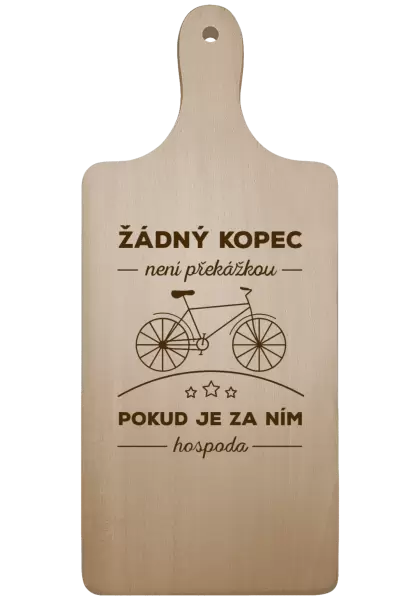 Prkénko Žádný kopec není překážkou, pokud je za ním hospoda
