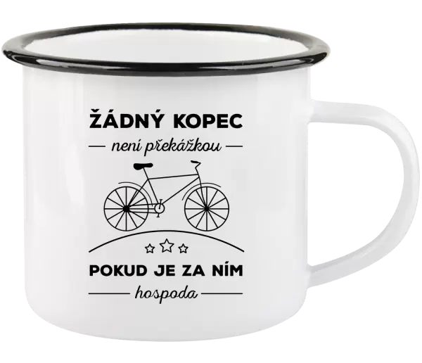 Plecháček Žádný kopec není překážkou, pokud je za ním hospoda