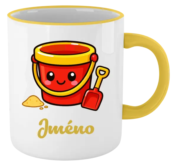 Hrnek Kyblíček se jménem