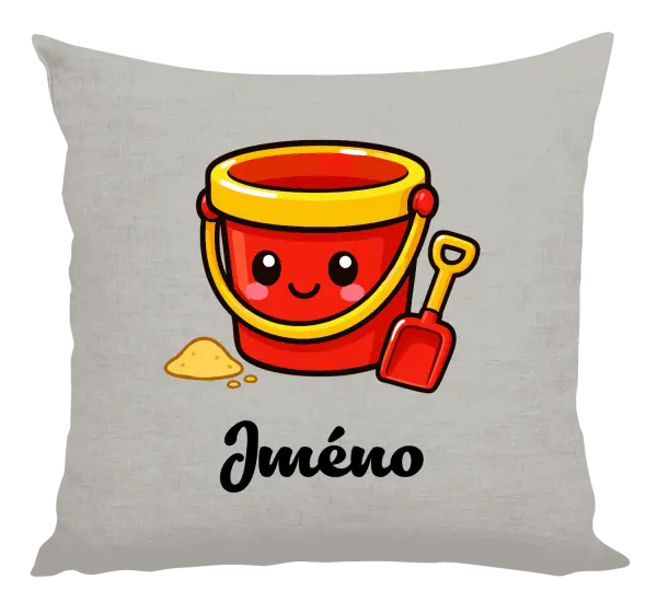 Polštář Kyblíček se jménem