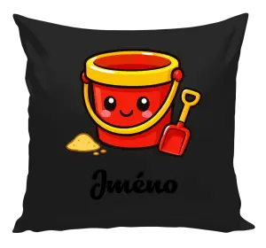 Polštář Kyblíček se jménem