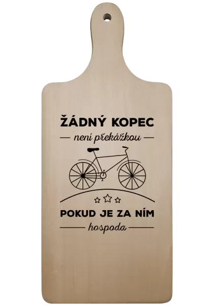 Prkénko Žádný kopec není překážkou, pokud je za ním hospoda