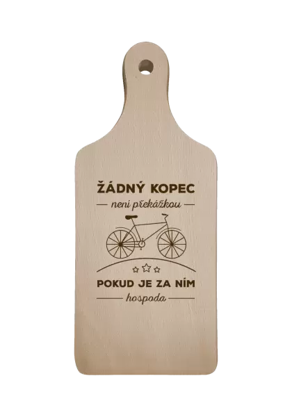 Prkénko Žádný kopec není překážkou, pokud je za ním hospoda