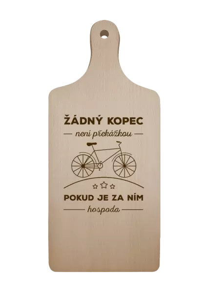 Prkénko Žádný kopec není překážkou, pokud je za ním hospoda