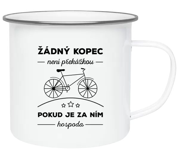 Plecháček Žádný kopec není překážkou, pokud je za ním hospoda