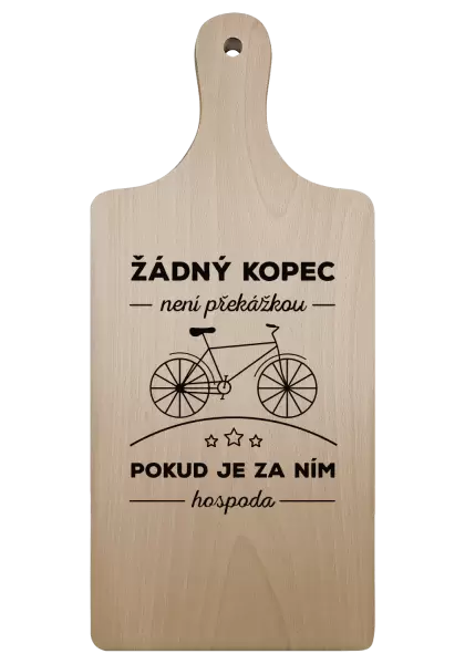 Prkénko Žádný kopec není překážkou, pokud je za ním hospoda