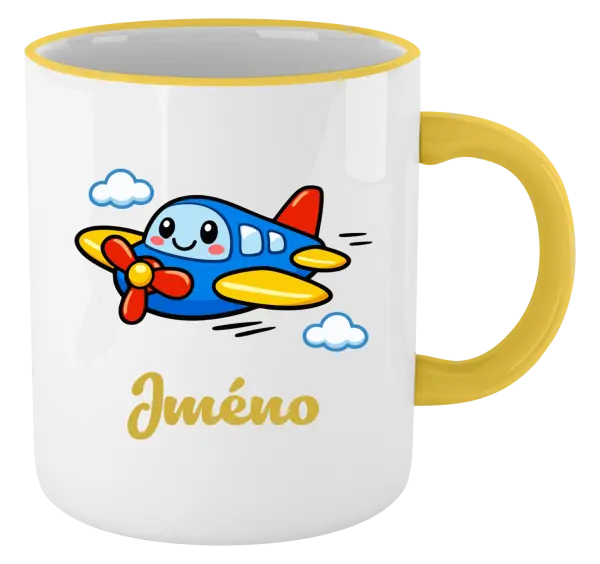 Hrnek Letadlo se jménem