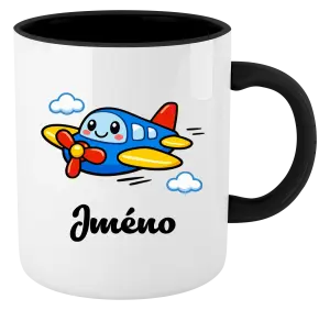 Hrnek Letadlo se jménem