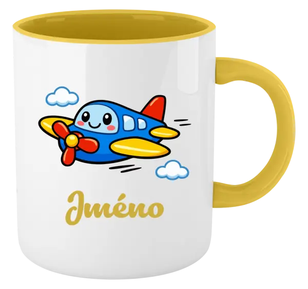 Hrnek Letadlo se jménem