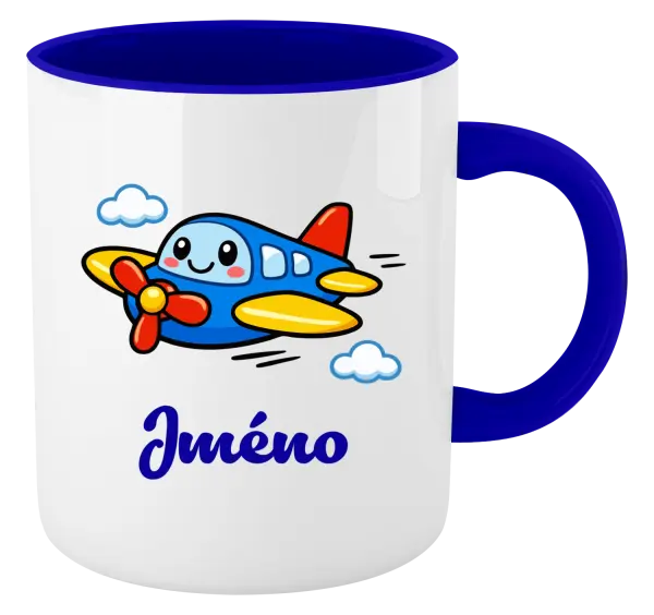 Hrnek Letadlo se jménem