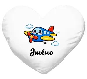 Polštář Letadlo se jménem