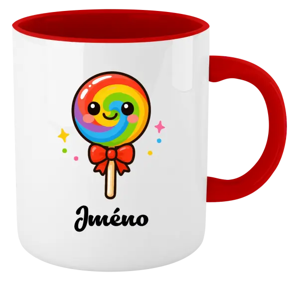 Hrnek Lízátko se jménem