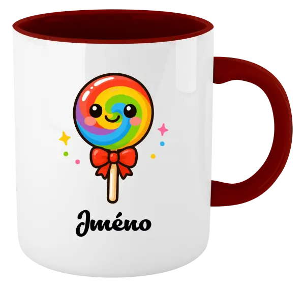 Hrnek Lízátko se jménem