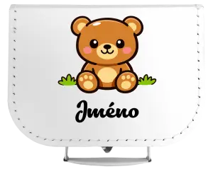Kufřík Medvídek se jménem