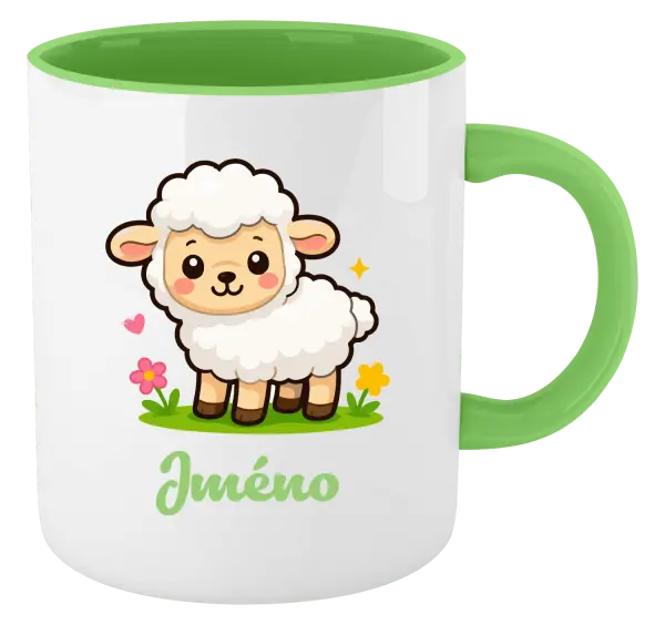 Hrnek Ovečka se jménem