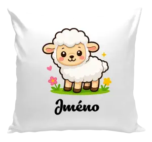 Polštář Ovečka se jménem