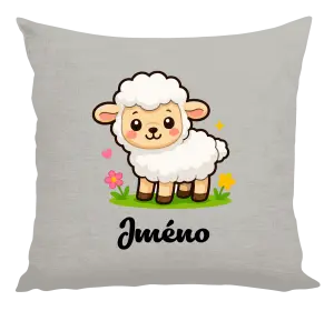Polštář Ovečka se jménem