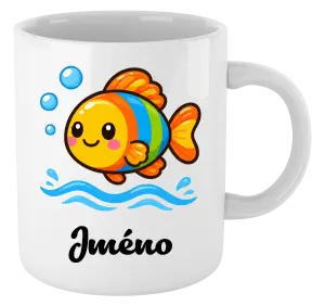 Hrnek Rybička se jménem